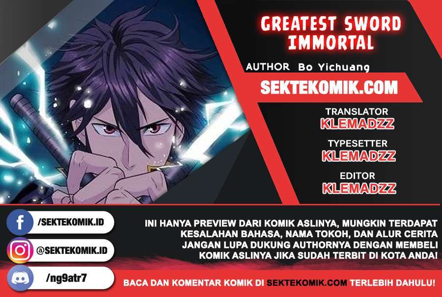 Greatest Sword Immortal Chapter 122