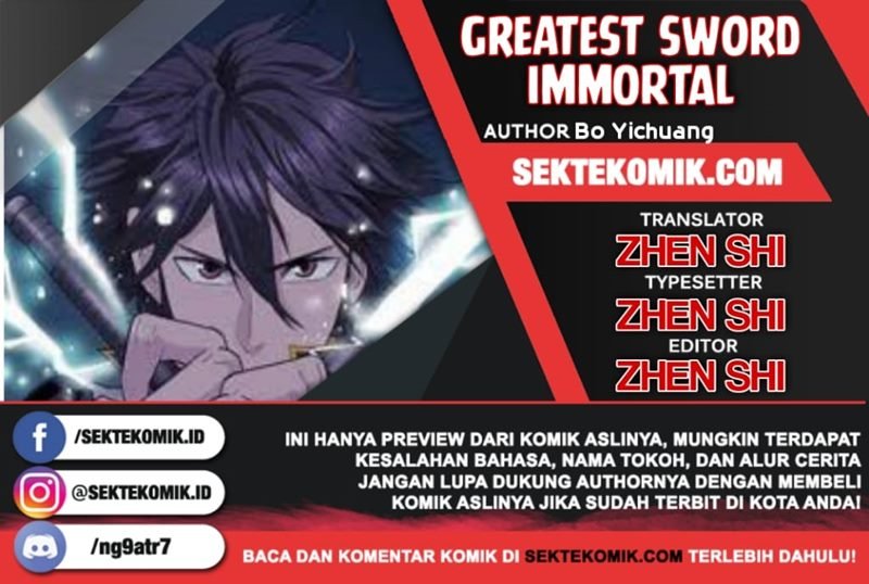 Greatest Sword Immortal Chapter 56