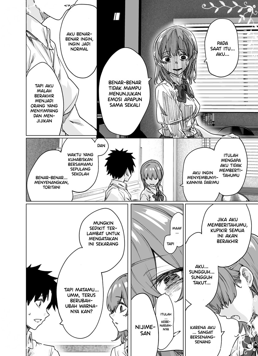 It Shows Right Away in Nijime-san’s Eyes Chapter 0