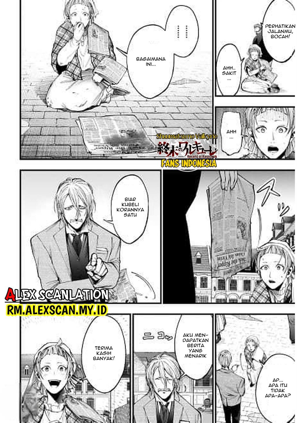 Shuumatsu no Valkyrie Kitan – Jack the Ripper no Jikenbo Chapter 1