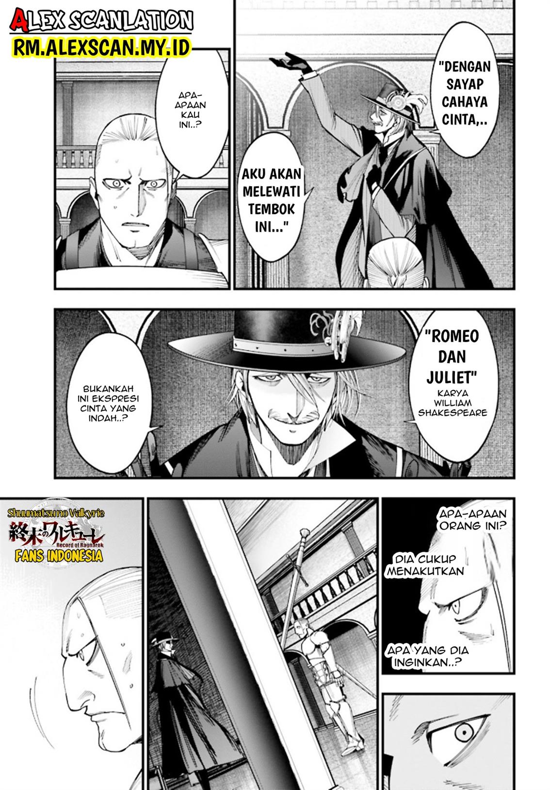 Shuumatsu no Valkyrie Kitan – Jack the Ripper no Jikenbo Chapter 3