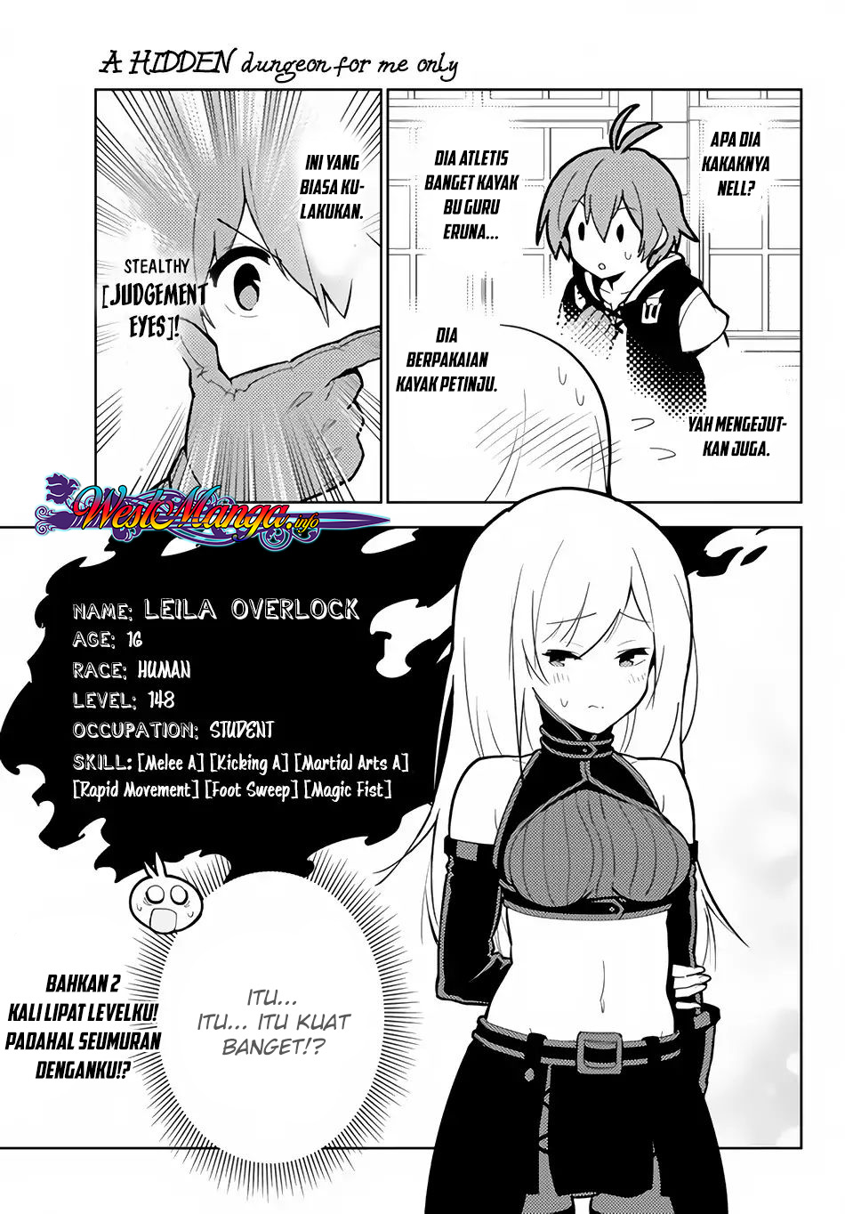 Ore Dake Haireru Kakushi Dungeon: Kossori Kitaete Sekai Saikyou Chapter 23