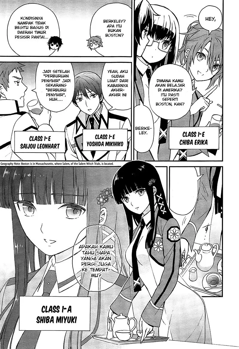 Mahouka Koukou no Rettousei – Raihousha-hen Chapter 1