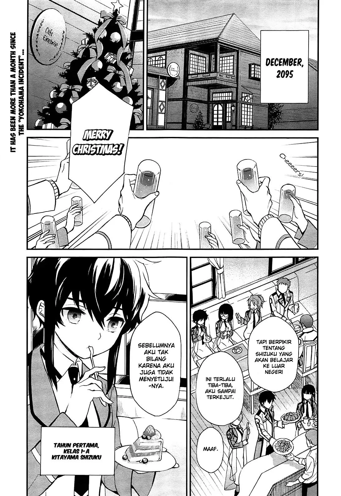 Mahouka Koukou no Rettousei – Raihousha-hen Chapter 1