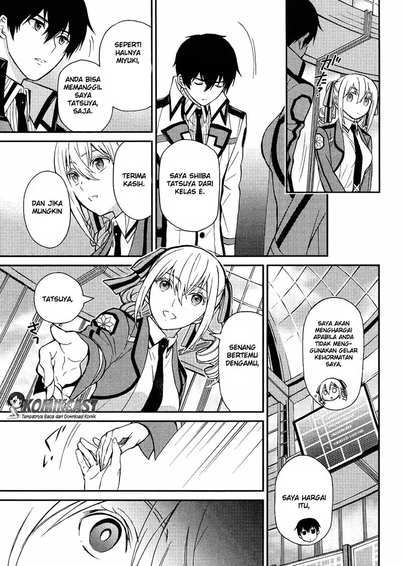 Mahouka Koukou no Rettousei – Raihousha-hen Chapter 2