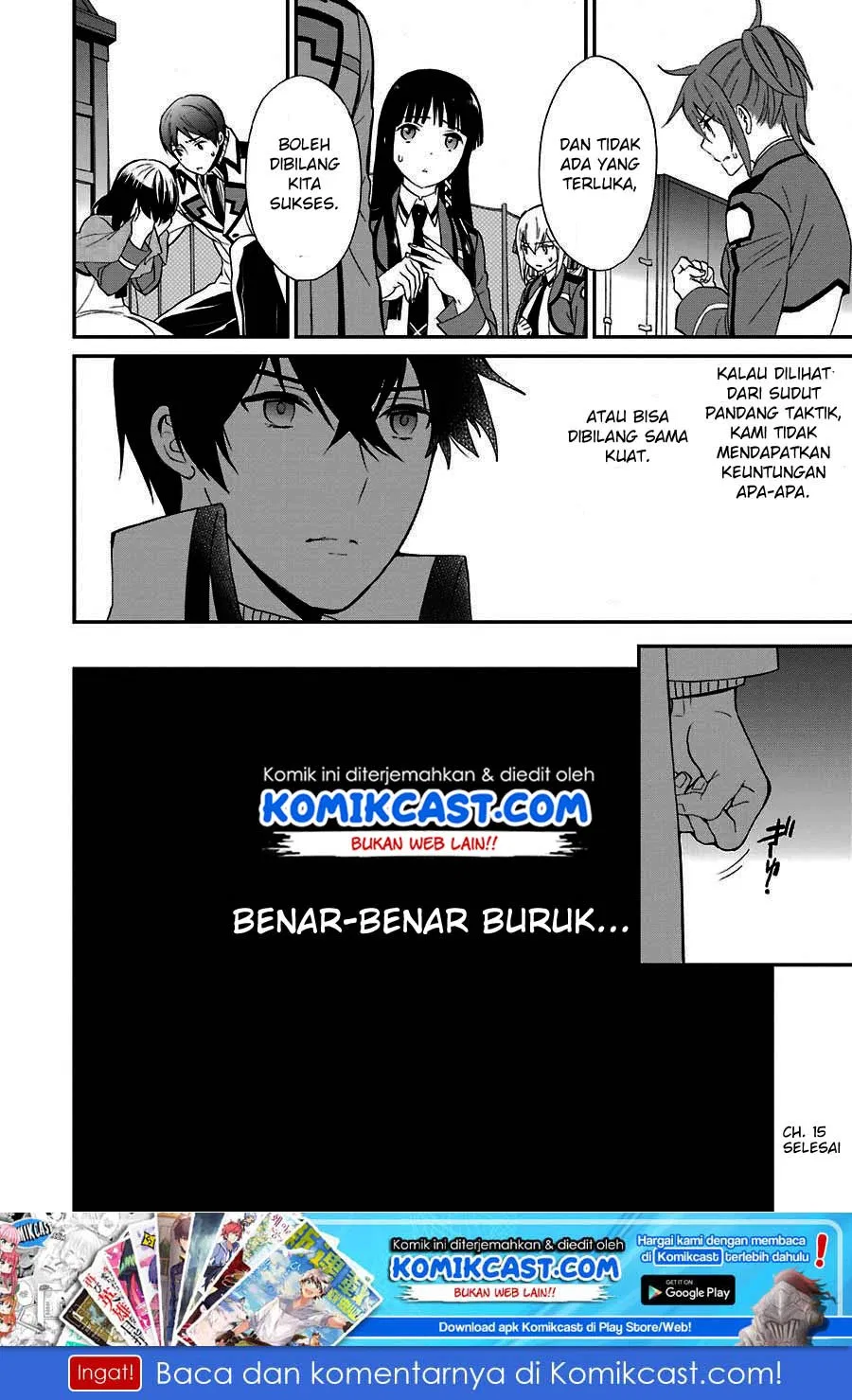 Mahouka Koukou no Rettousei – Raihousha-hen Chapter 15