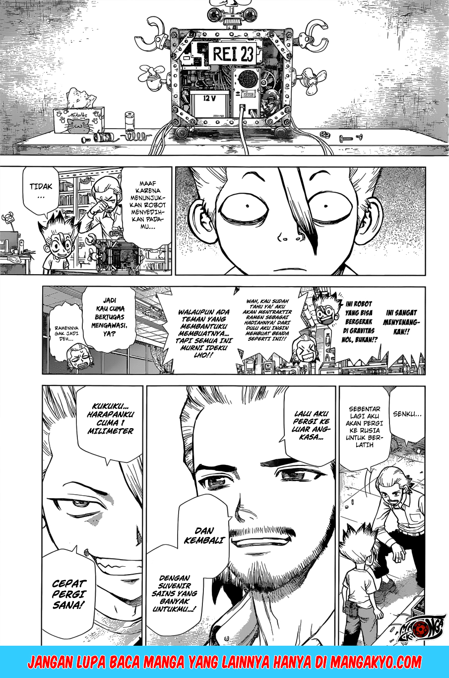 Dr. STONE reboot: Byakuya Chapter 1