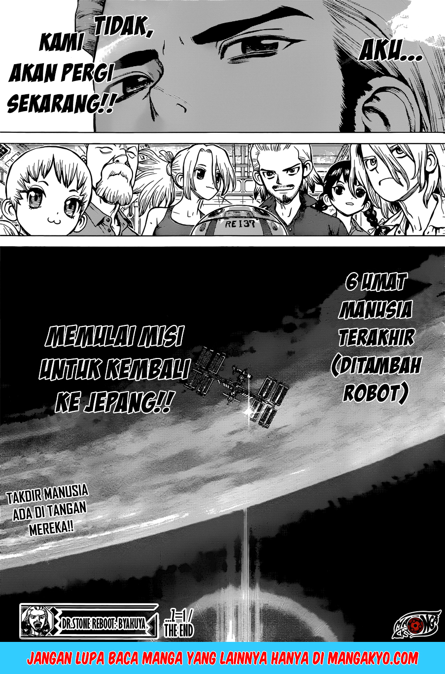 Dr. STONE reboot: Byakuya Chapter 1