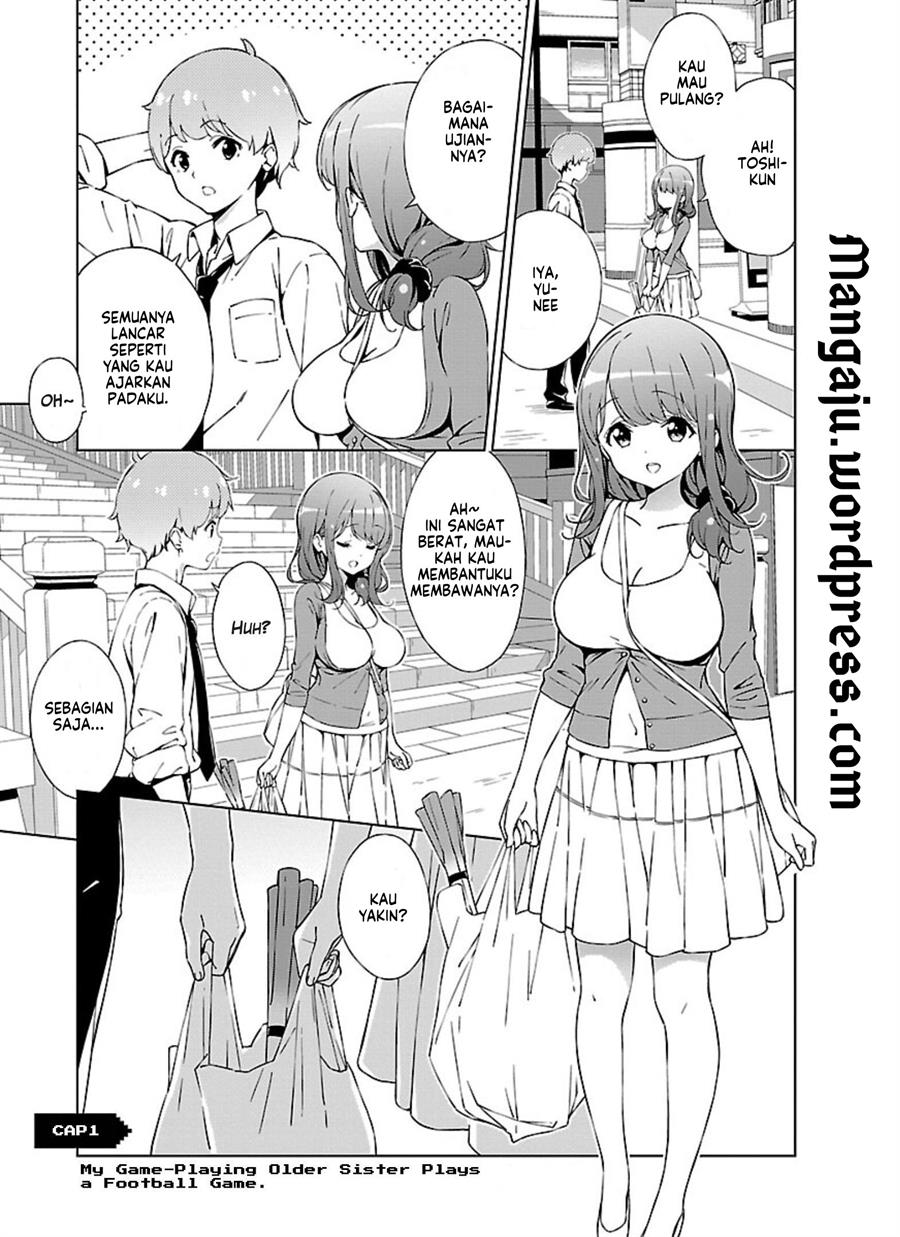 Onee-chan wa Game o Suruto Hito ga Kawaru Onee-chan Chapter 1