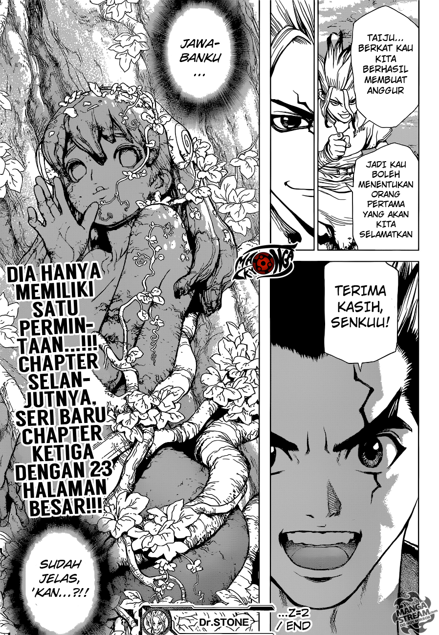 Dr. Stone Chapter 2