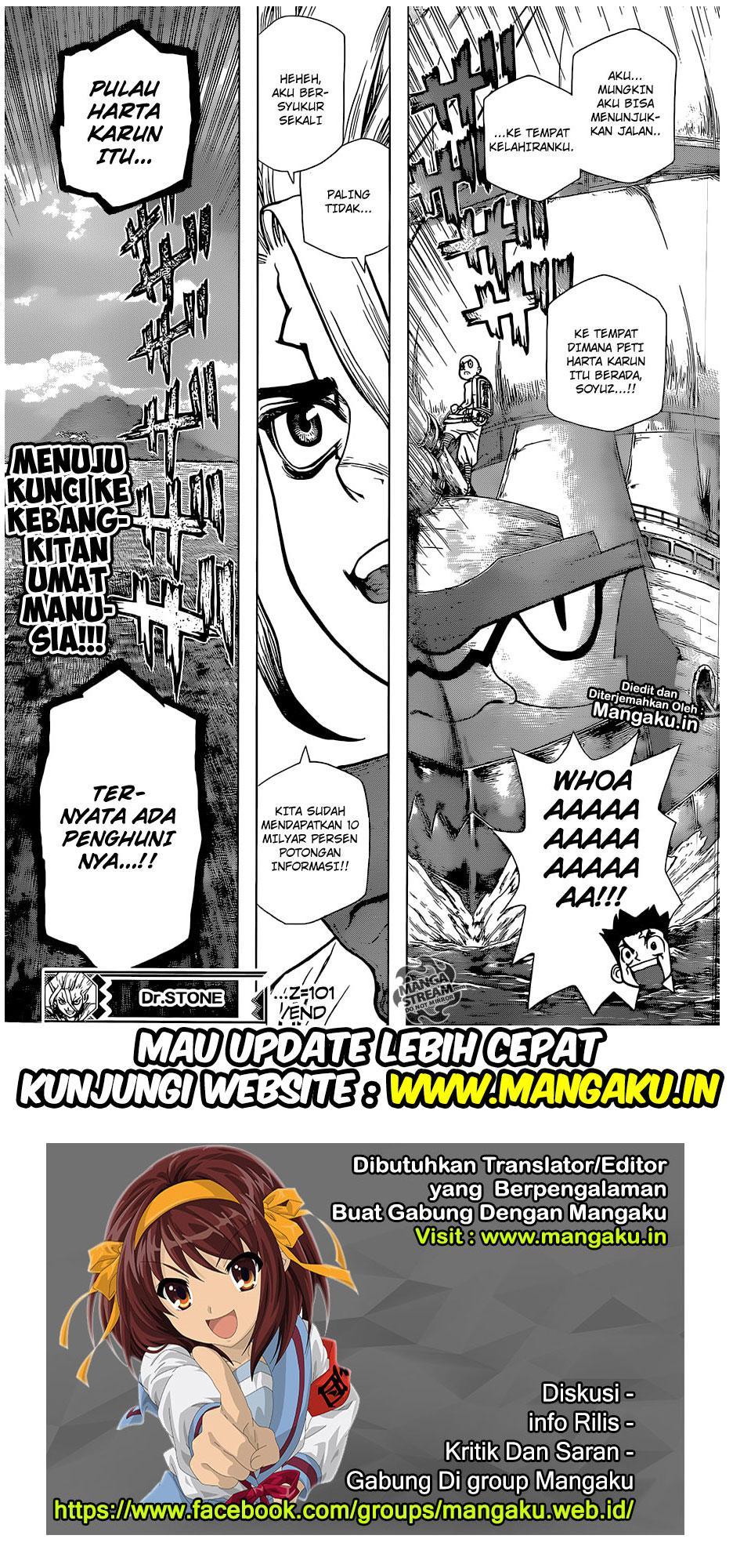 Dr. Stone Chapter 101