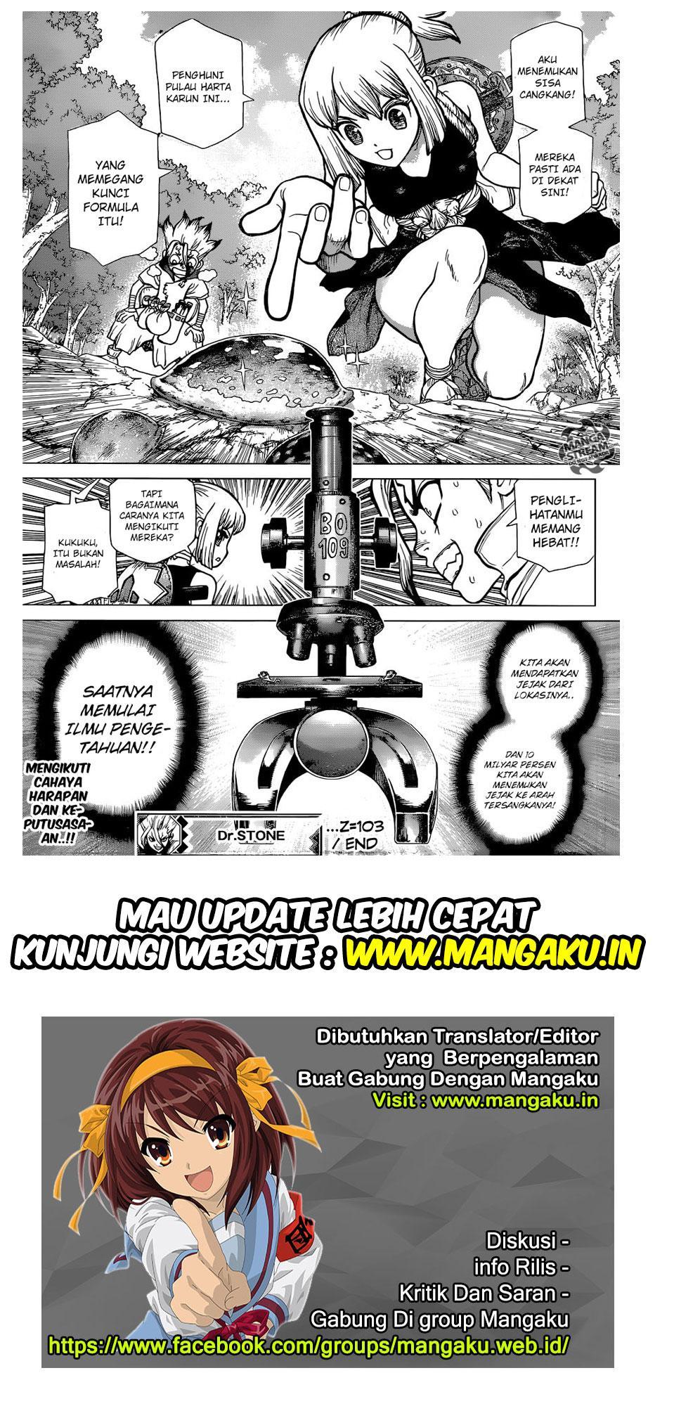 Dr. Stone Chapter 103