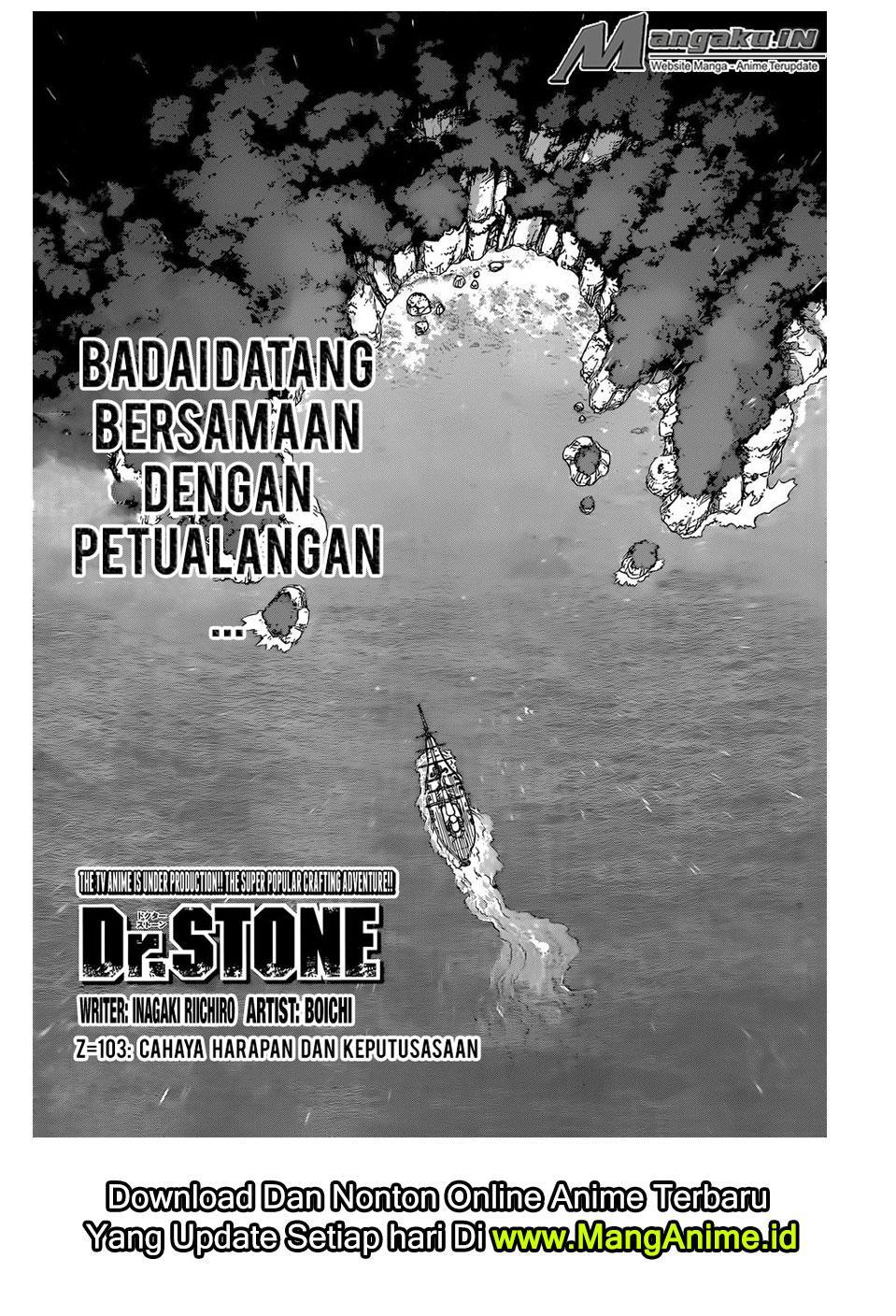 Dr. Stone Chapter 103