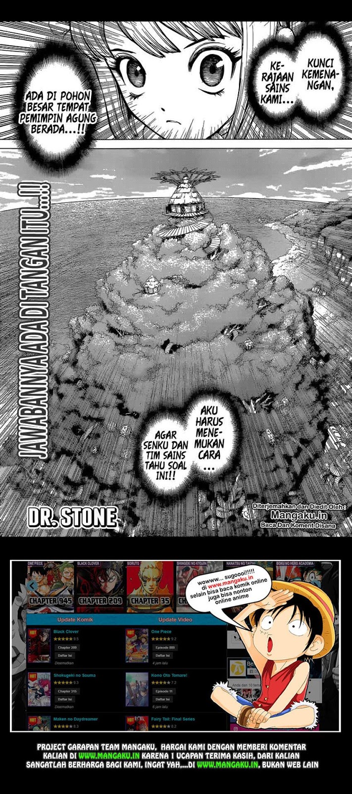 Dr. Stone Chapter 113