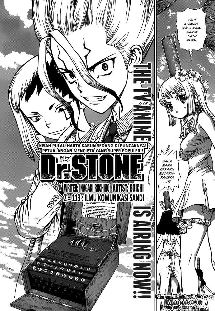 Dr. Stone Chapter 113