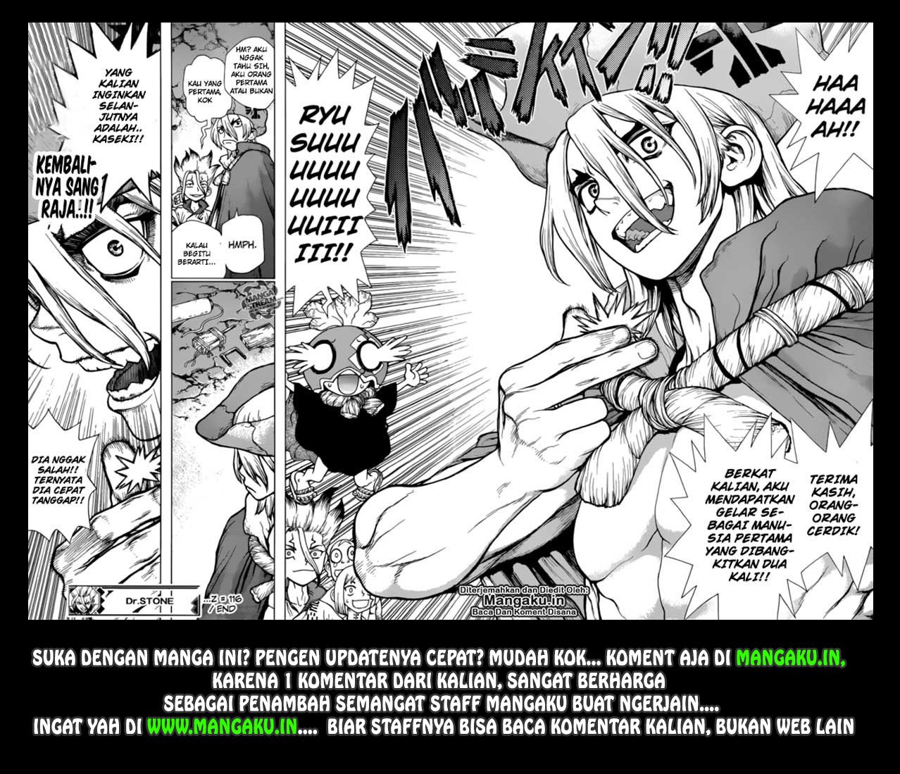 Dr. Stone Chapter 116