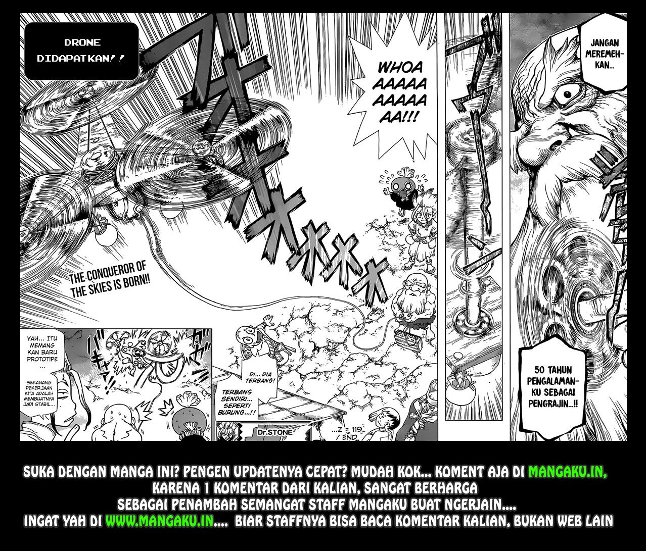 Dr. Stone Chapter 119