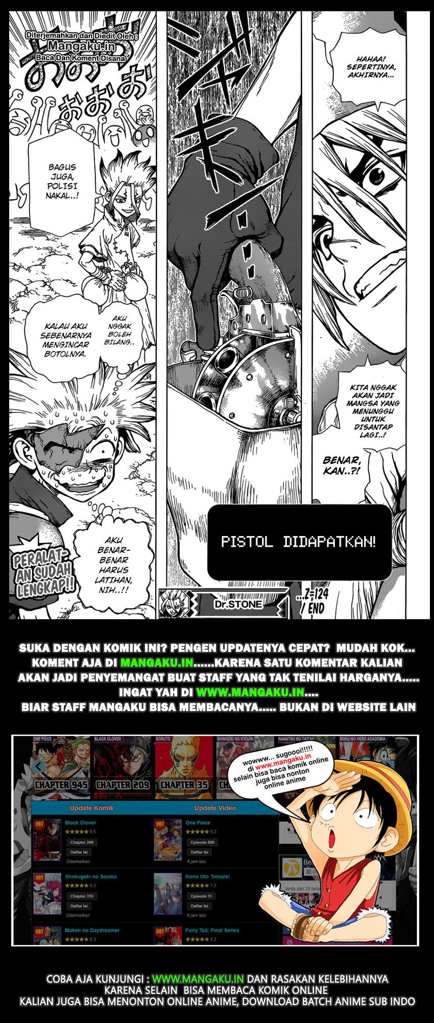 Dr. Stone Chapter 124