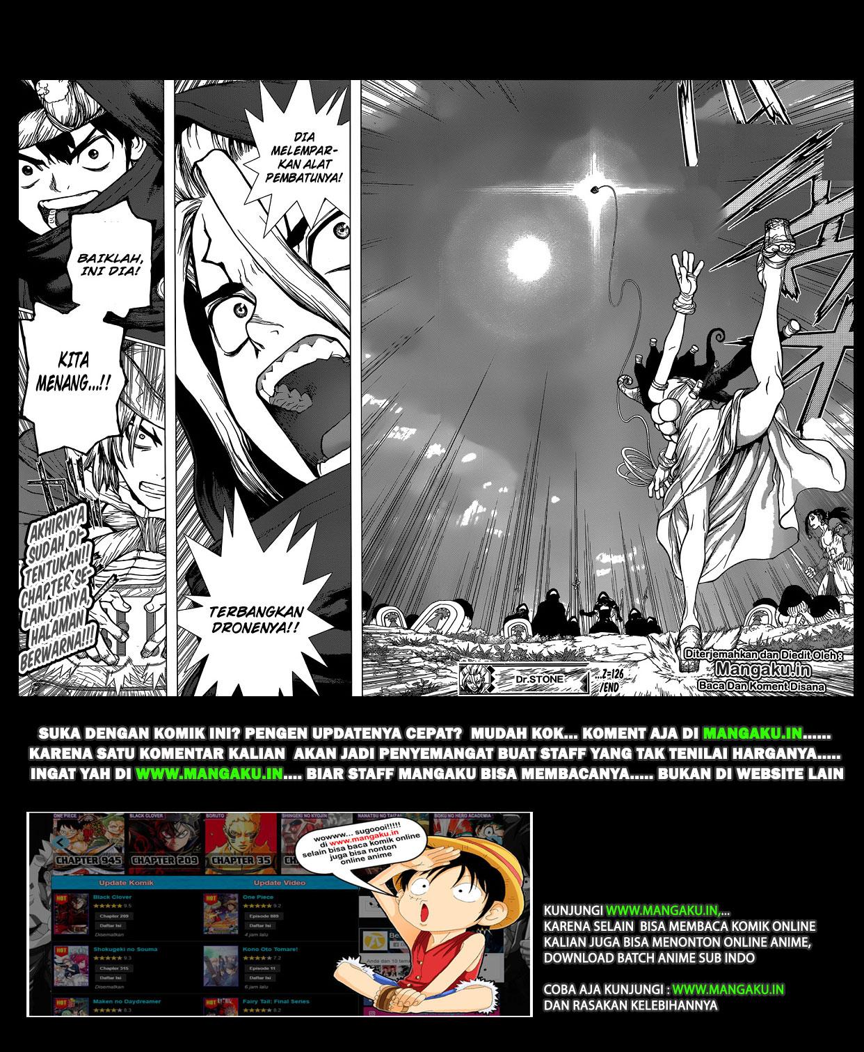 Dr. Stone Chapter 126