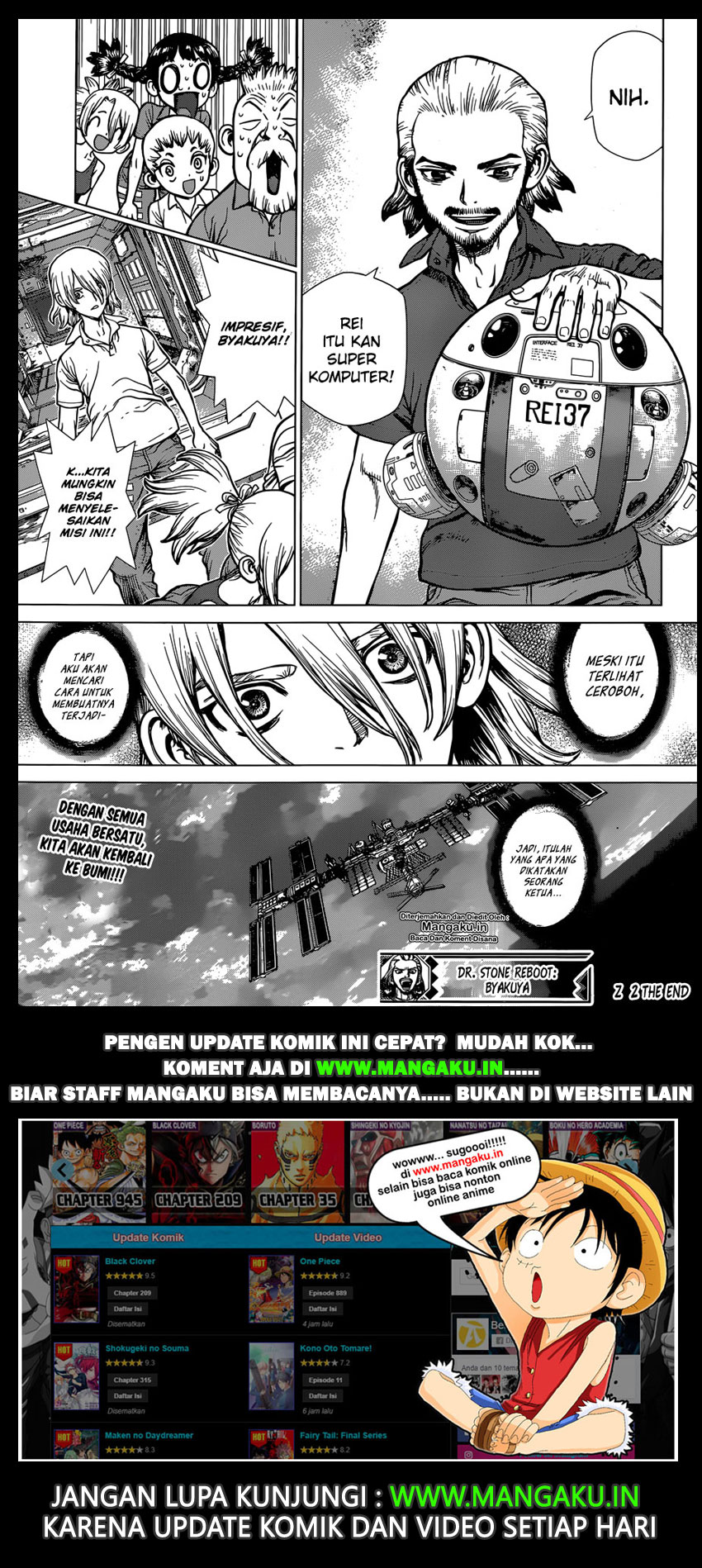 Dr. Stone Chapter 129