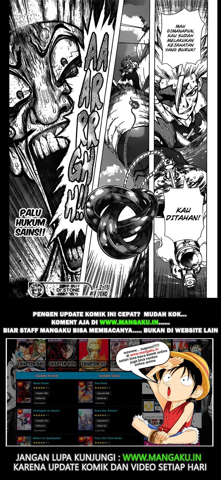 Dr. Stone Chapter 131