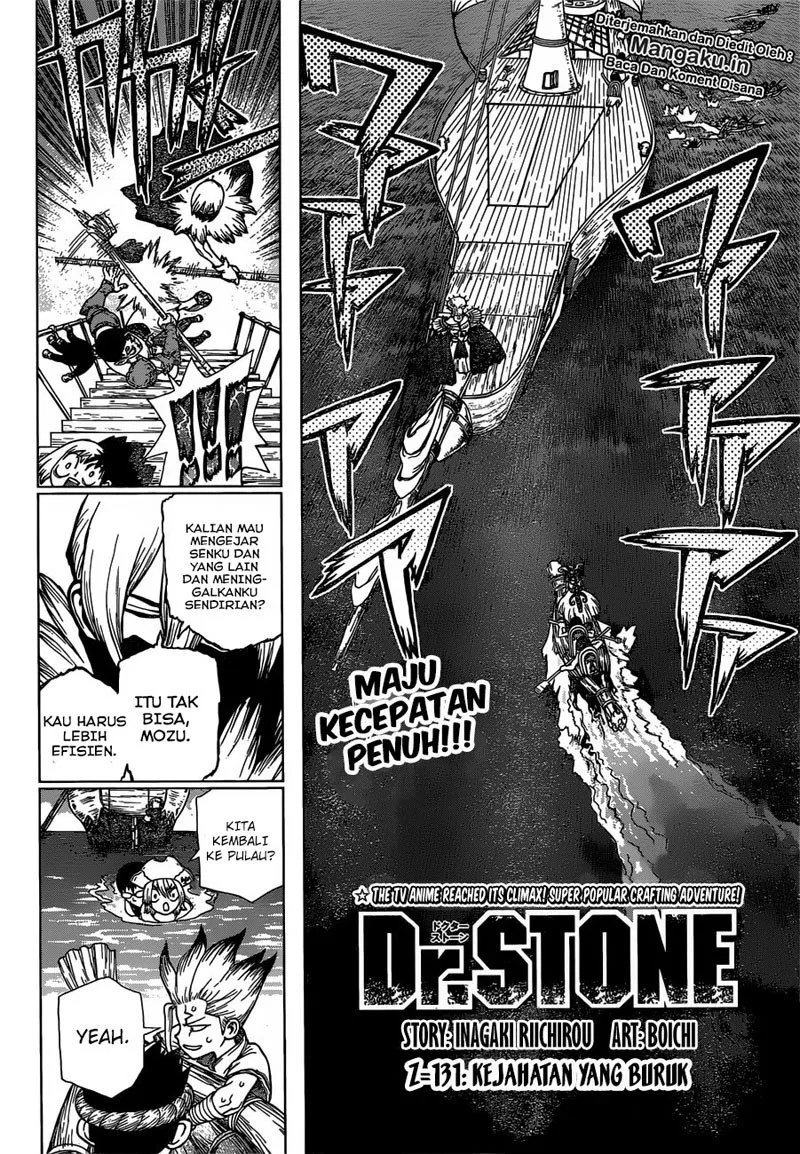 Dr. Stone Chapter 131