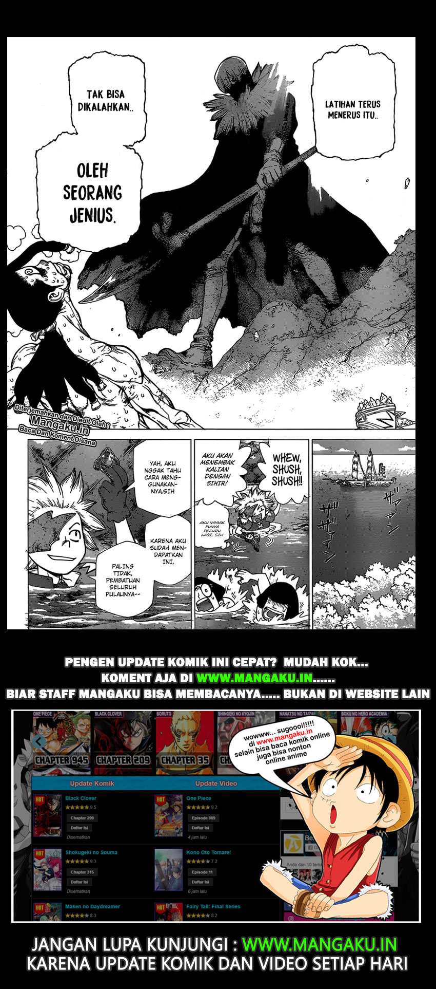 Dr. Stone Chapter 132