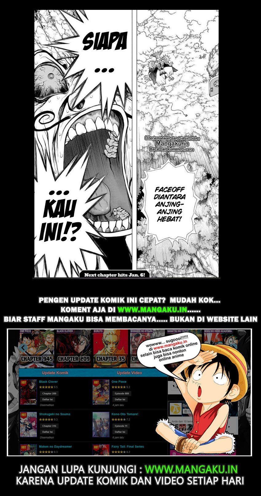 Dr. Stone Chapter 134