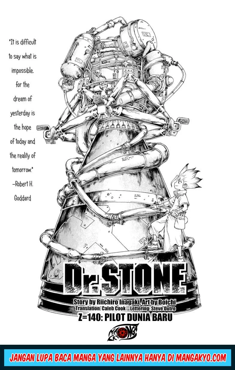 Dr. Stone Chapter 140