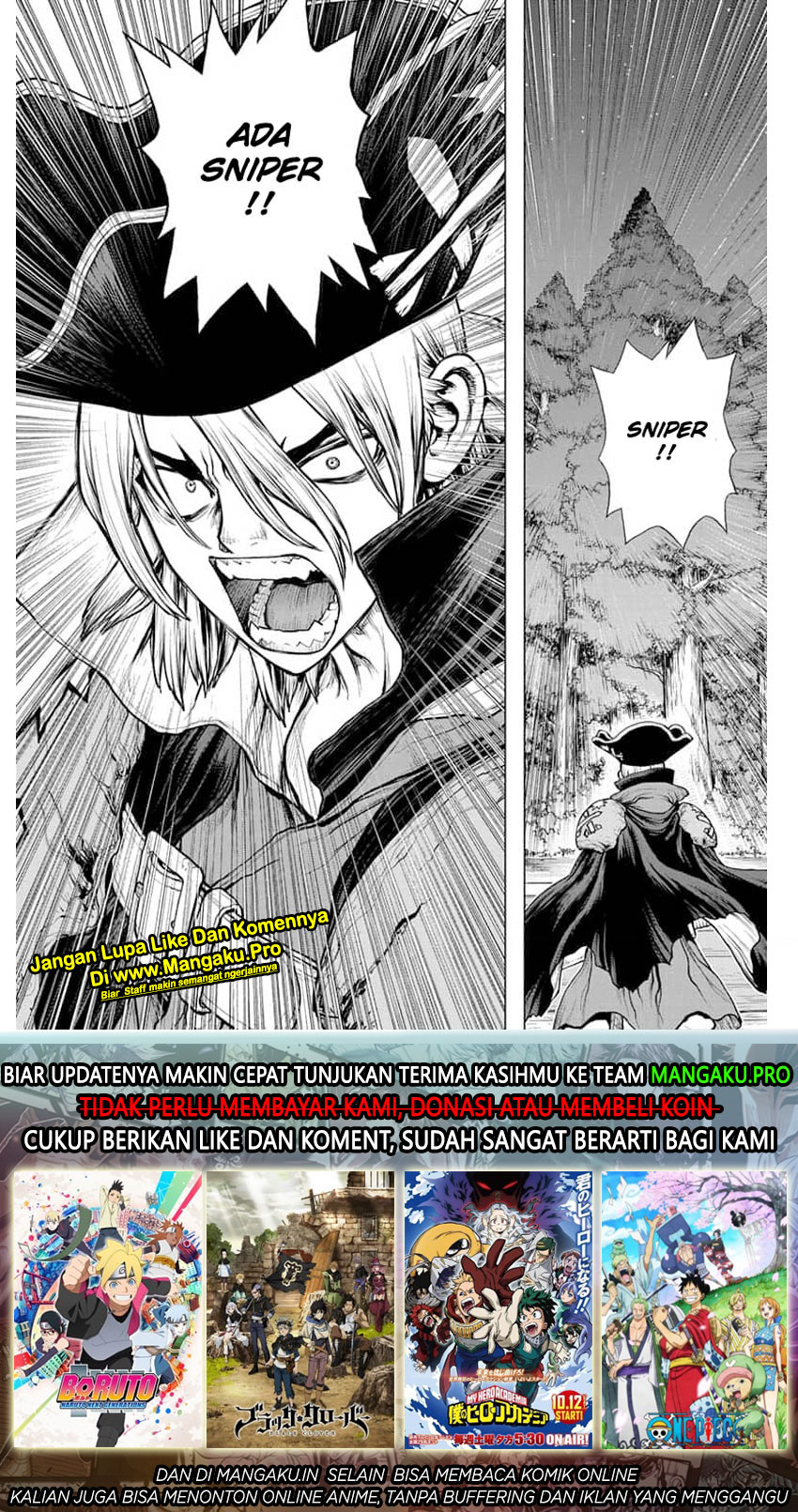 Dr. Stone Chapter 158