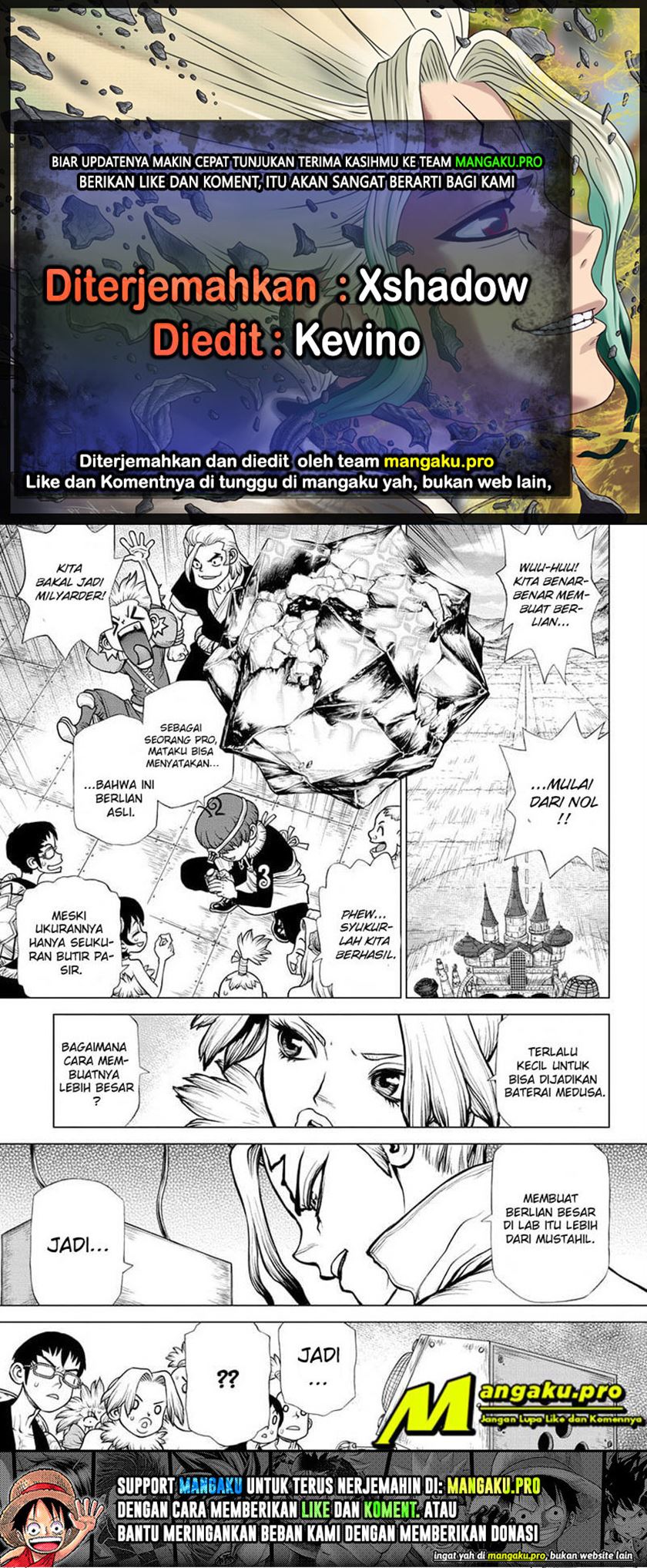 Dr. Stone Chapter 183