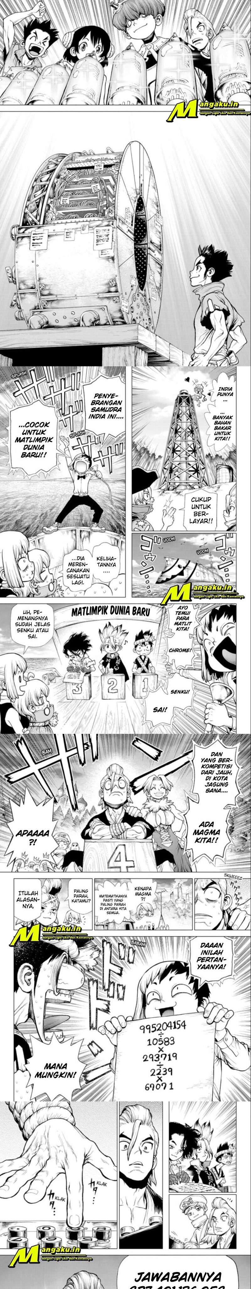 Dr. Stone Chapter 208