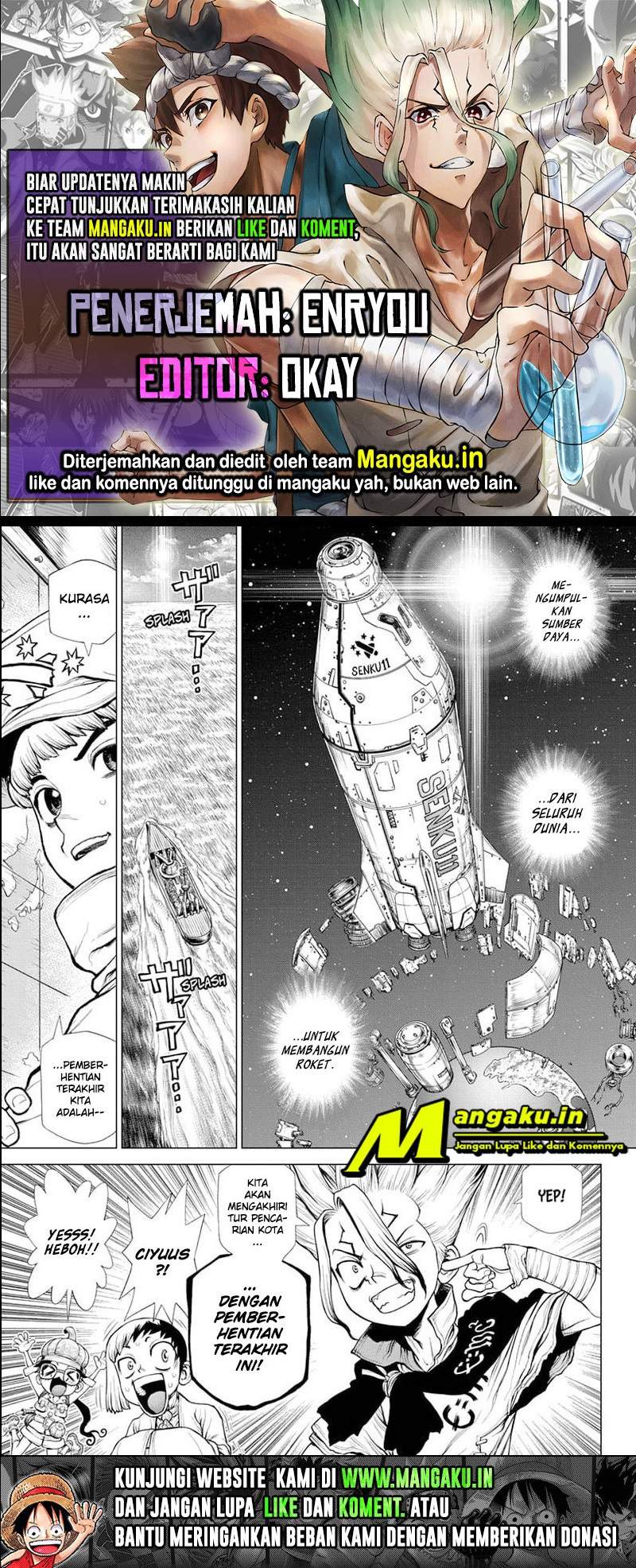 Dr. Stone Chapter 211