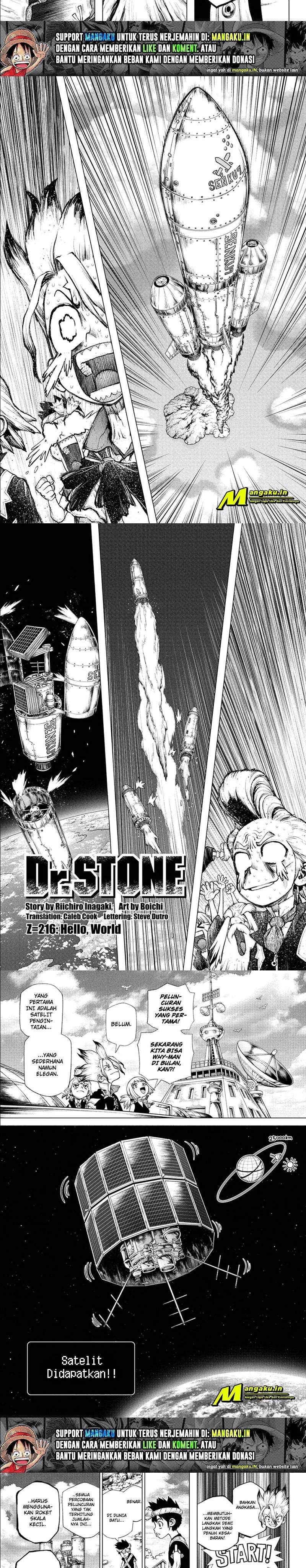 Dr. Stone Chapter 216