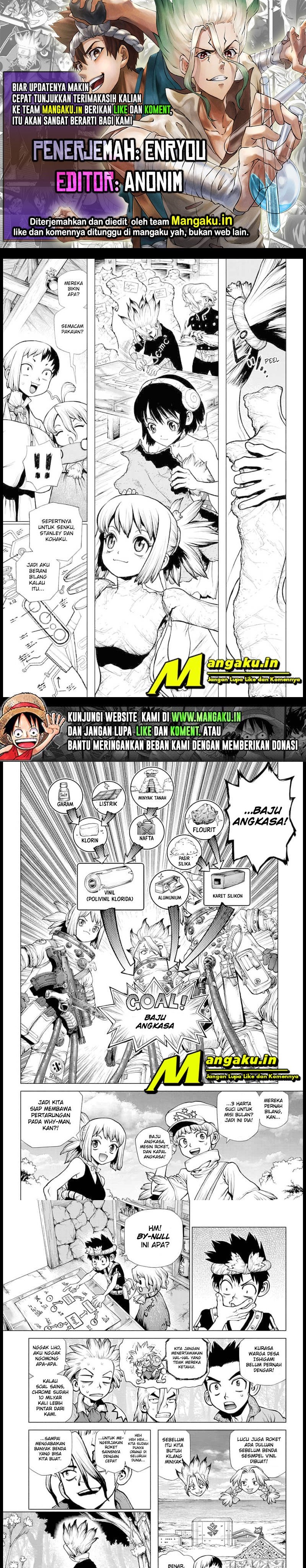 Dr. Stone Chapter 222