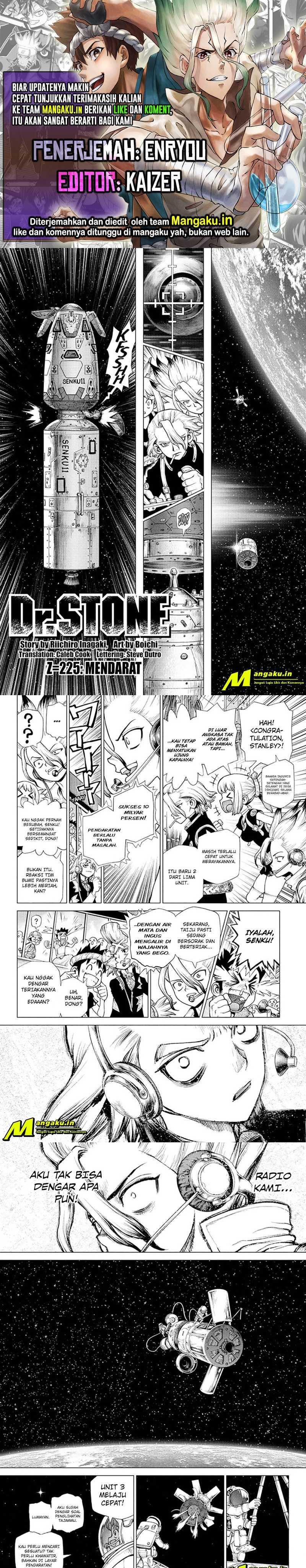 Dr. Stone Chapter 225