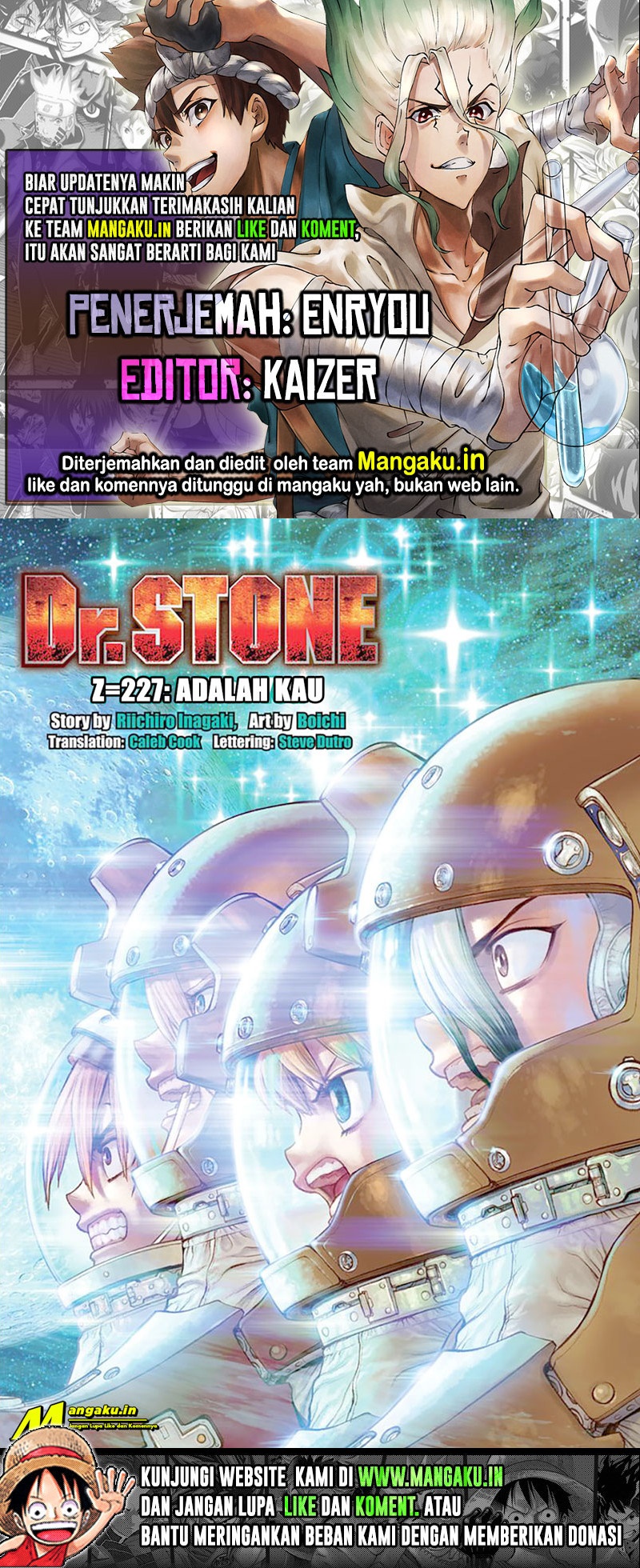 Dr. Stone Chapter 227