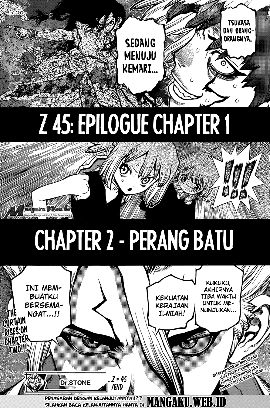 Dr. Stone Chapter 45