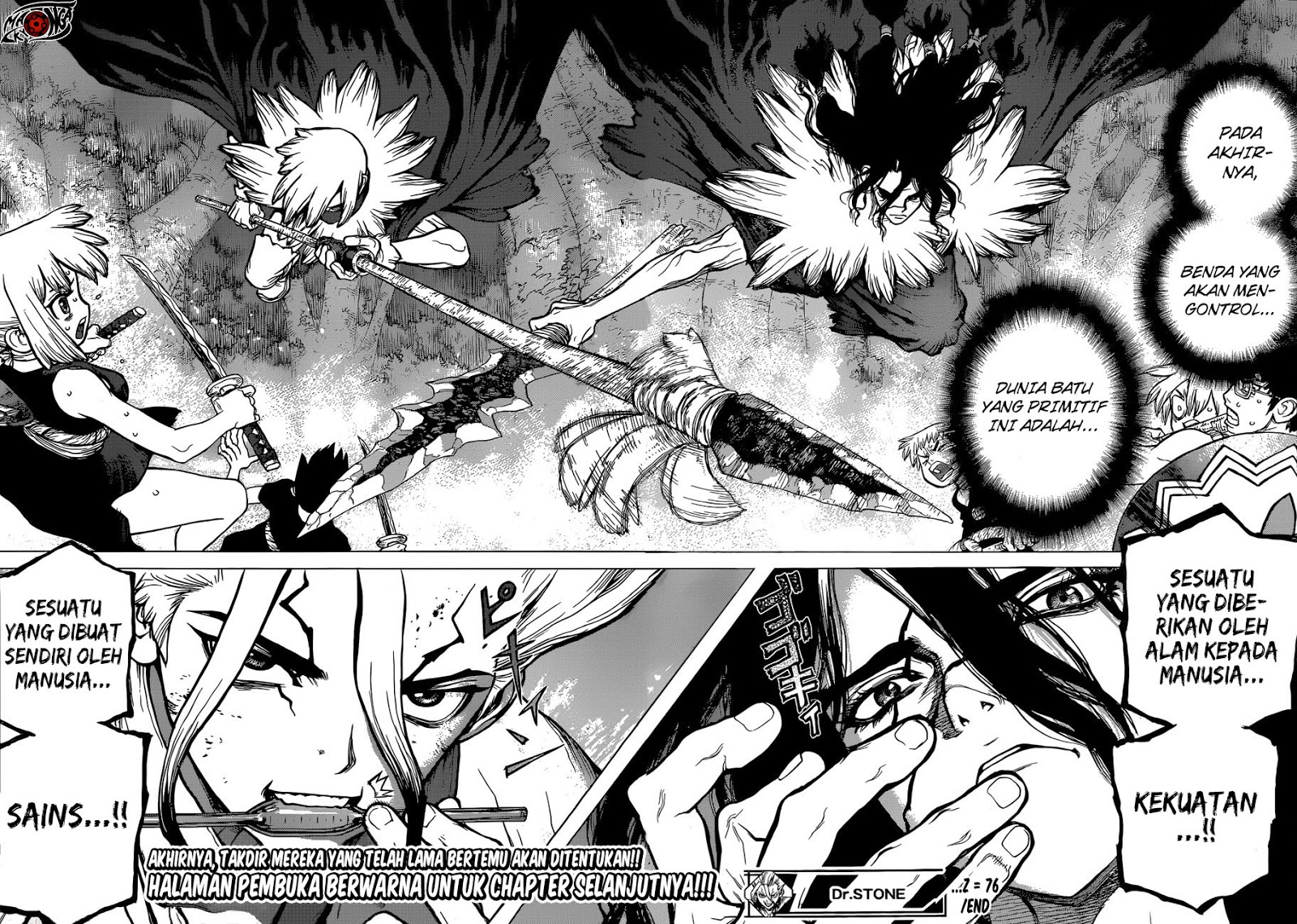 Dr. Stone Chapter 76