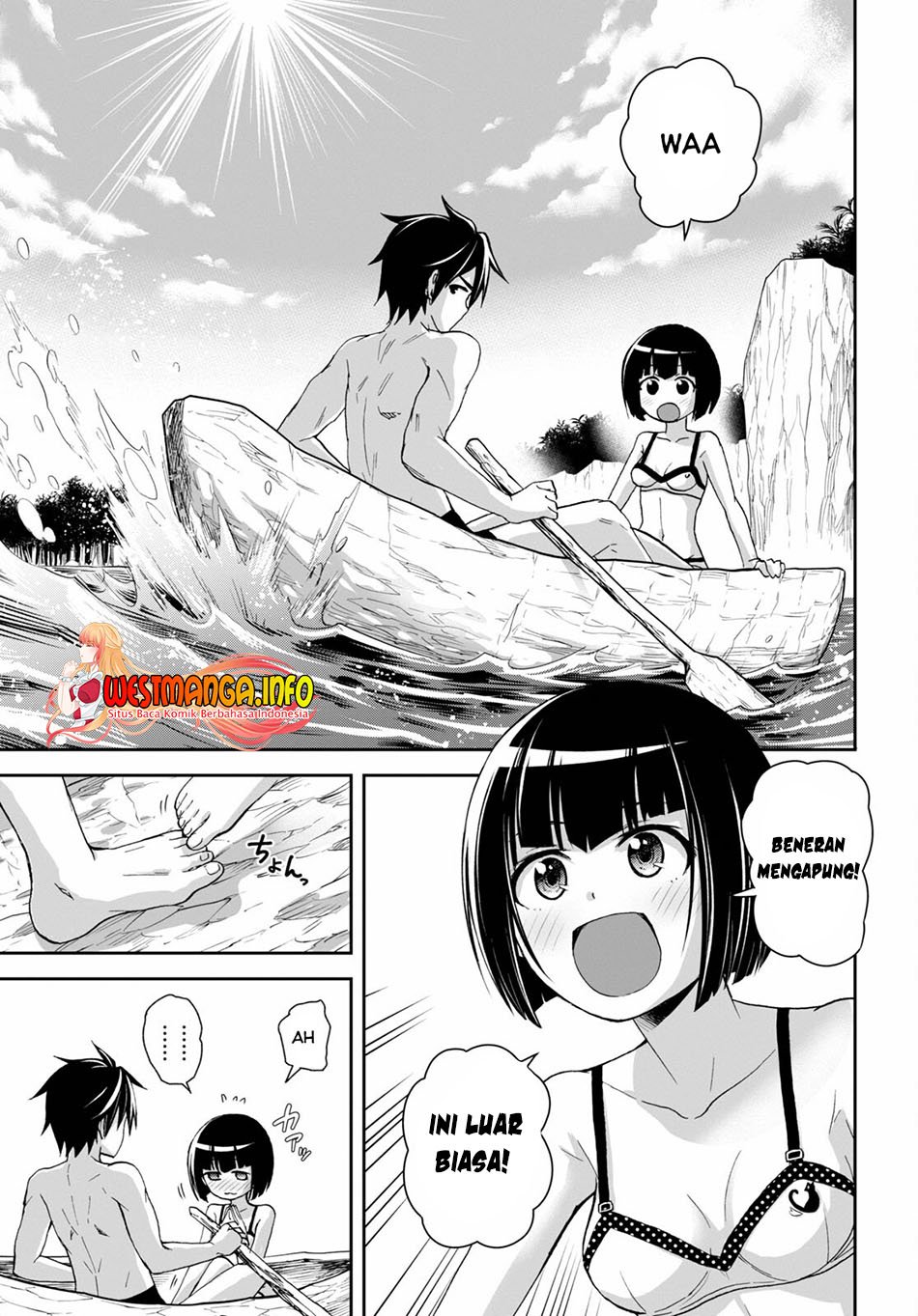 Isekai Yurutto Survival Seikatsu: Gakkou no Minna to Isekai no Mujintou ni Tenishitakedo Ore Dake Rakushou desu Chapter 13