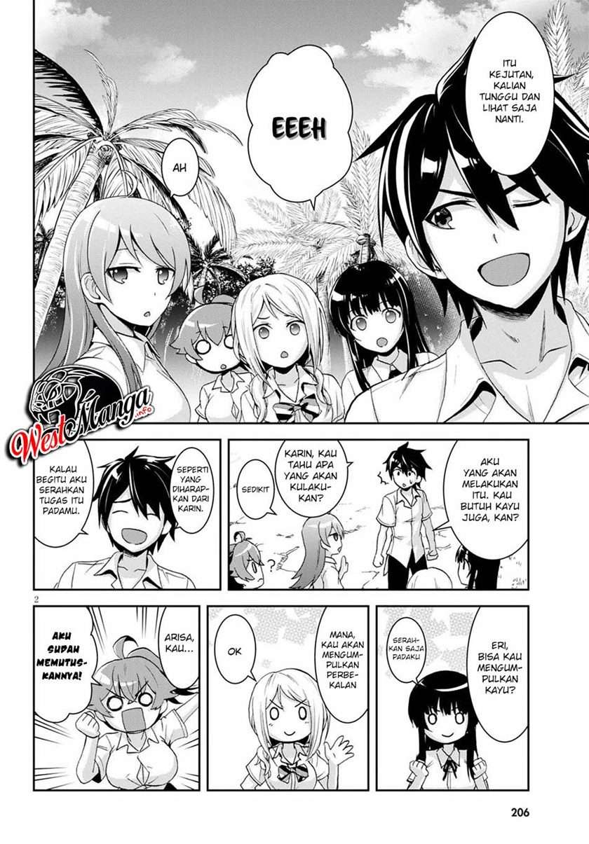 Isekai Yurutto Survival Seikatsu: Gakkou no Minna to Isekai no Mujintou ni Tenishitakedo Ore Dake Rakushou desu Chapter 4