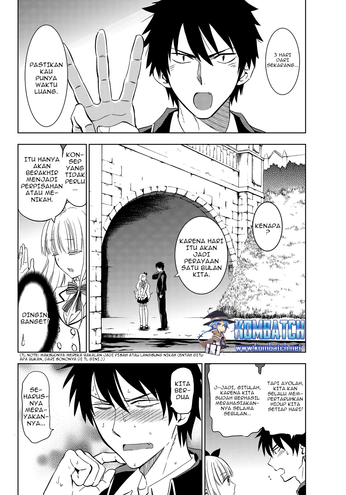 Kishuku Gakkou no Juliet Chapter 4