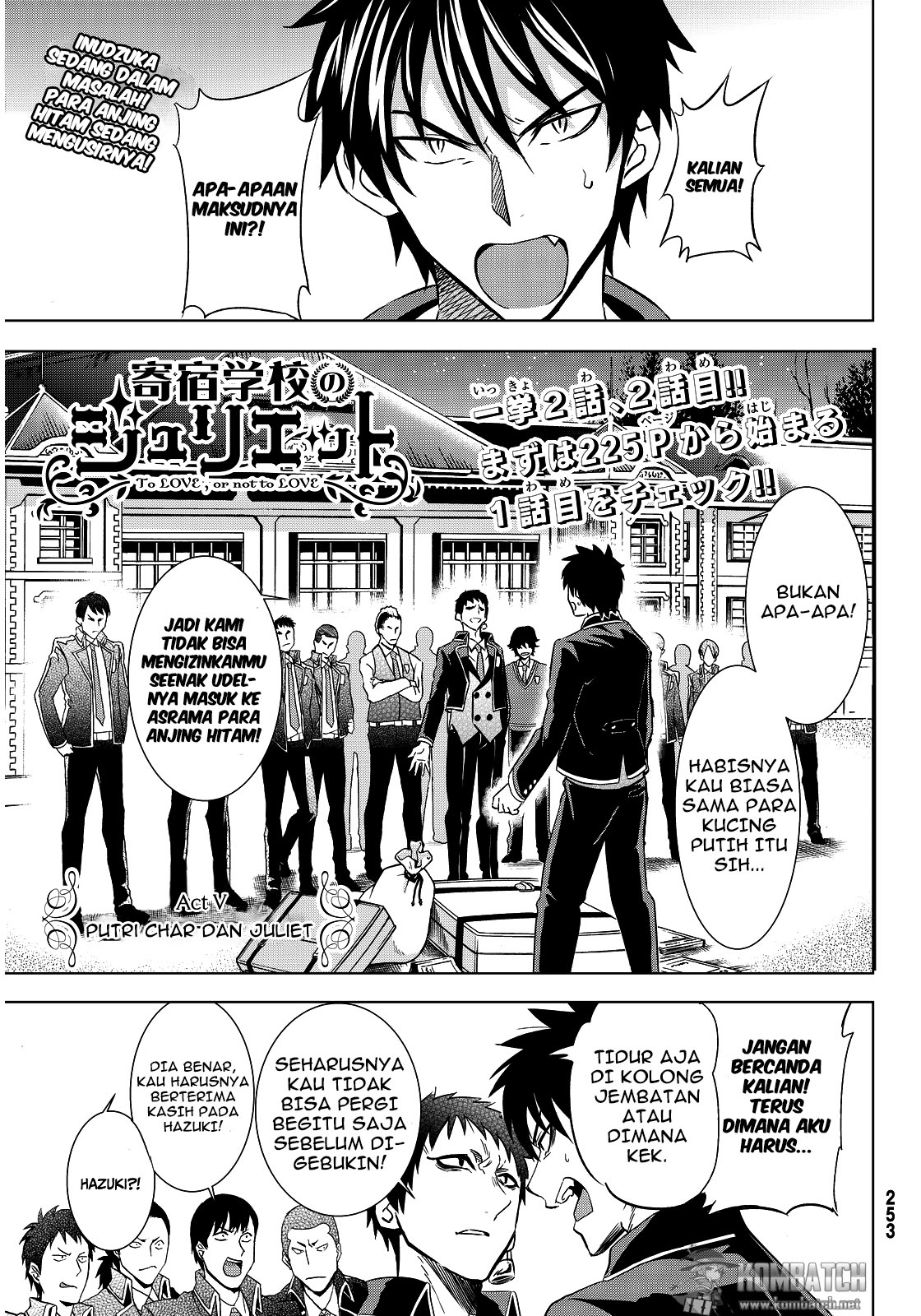 Kishuku Gakkou no Juliet Chapter 5