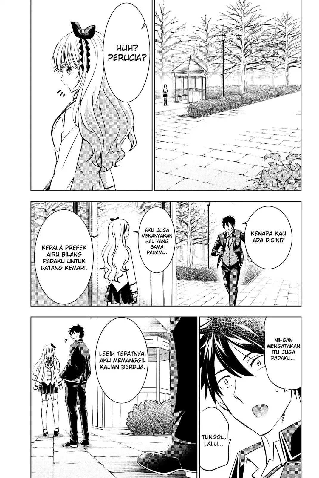 Kishuku Gakkou no Juliet Chapter 62