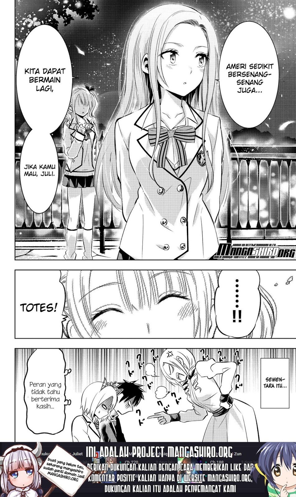 Kishuku Gakkou no Juliet Chapter 74