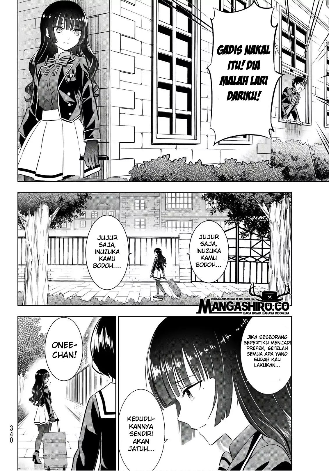 Kishuku Gakkou no Juliet Chapter 90