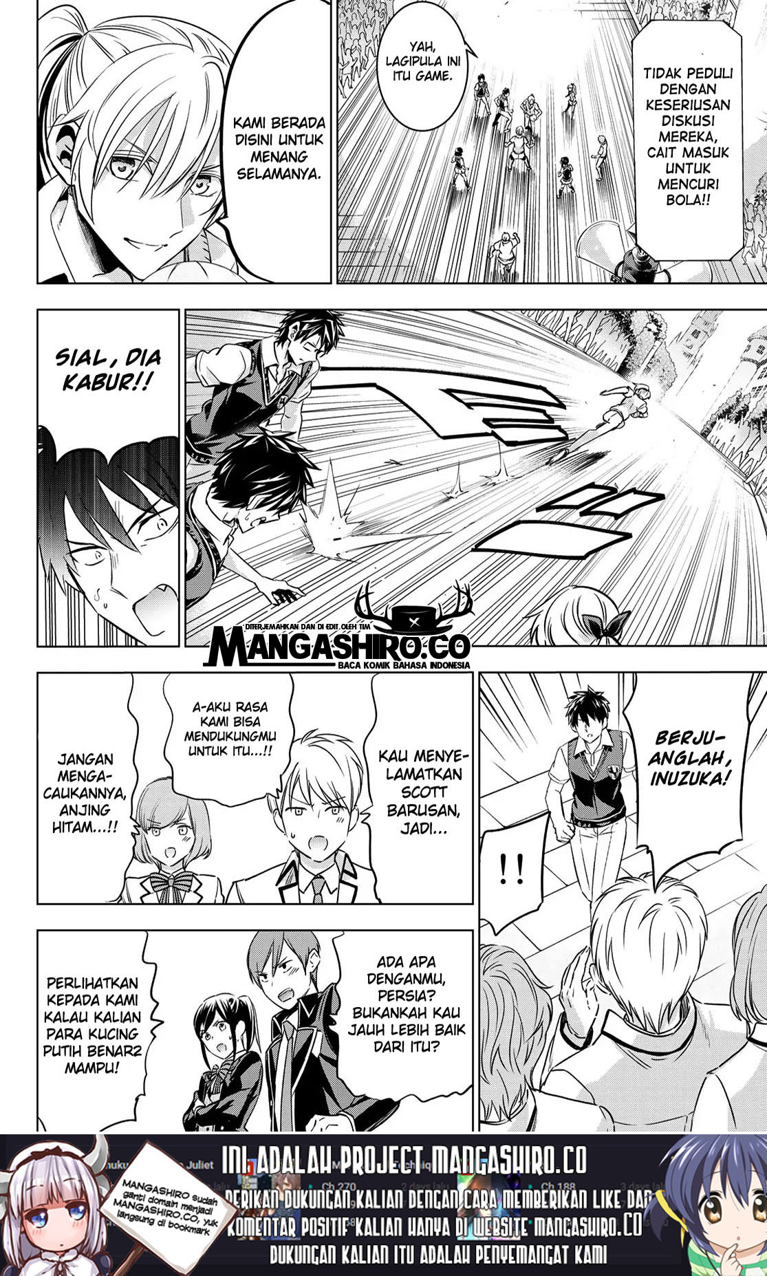 Kishuku Gakkou no Juliet Chapter 95