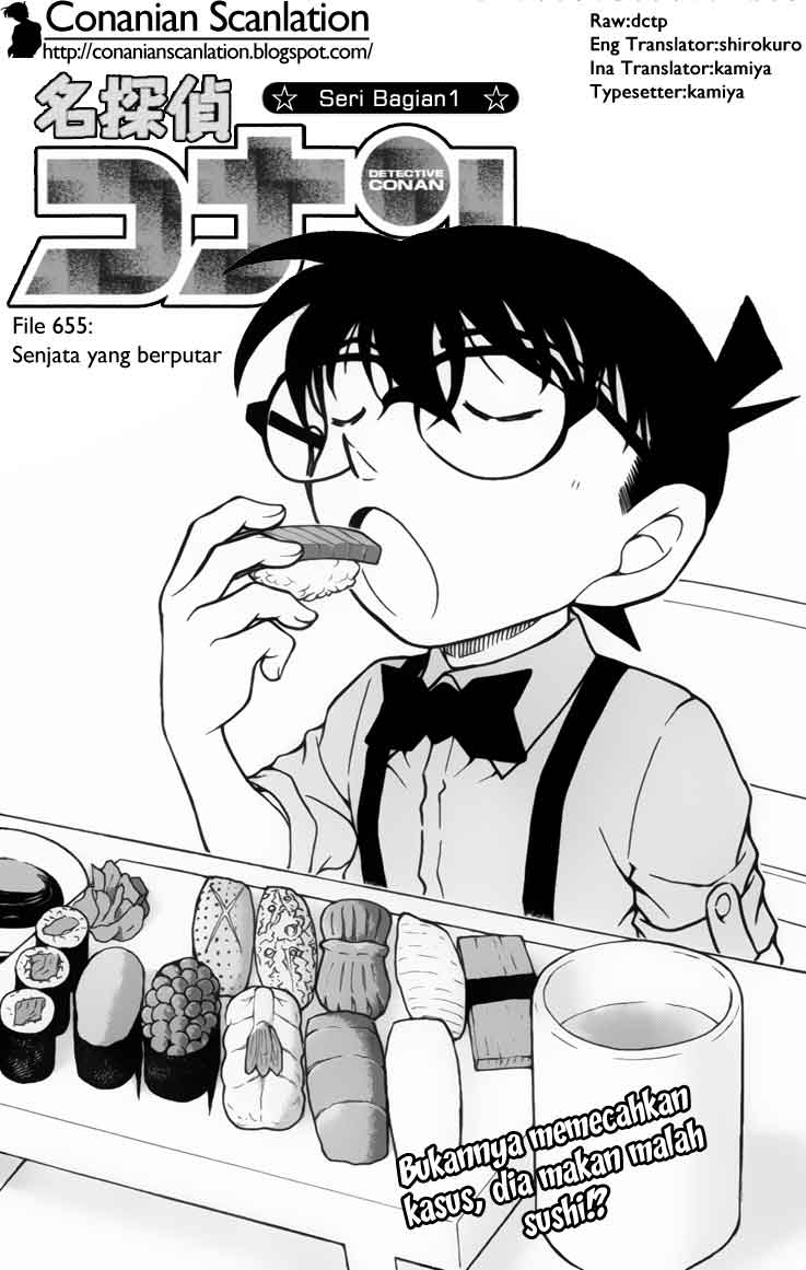 Detective Conan Chapter 655