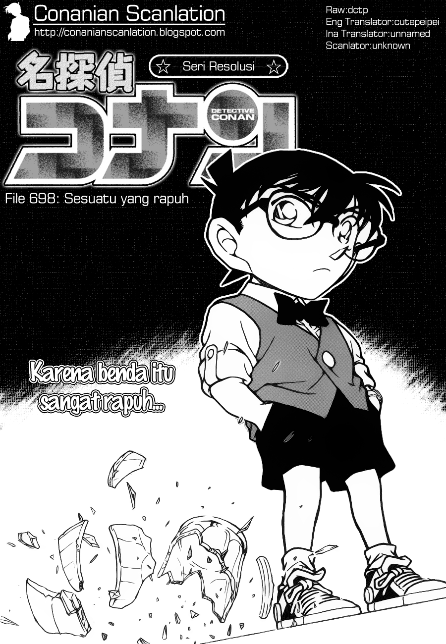 Detective Conan Chapter 698