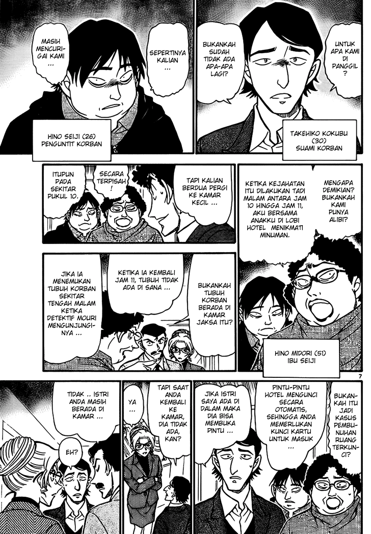 Detective Conan Chapter 711